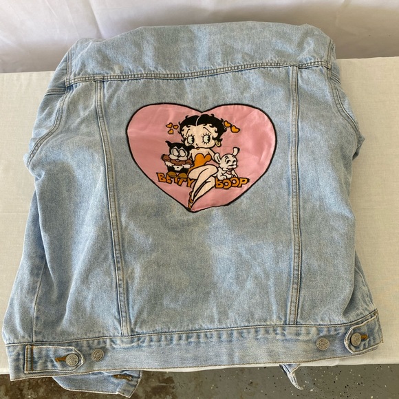 Vintage Betty Boop Jean Jaket 1996 - Picture 1 of 13